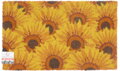 Rohožka MagicHome, pred dvere, Sunflowers, kokos/pvc, 45x75 cm