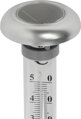 Záhradný teplomer Strend Pro TMSH-149 Earth, solárny, LED, sivý
