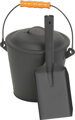 Vedro Strend Pro na popol, s lopatkou, 5,5 lit., 21,5x19,5 cm