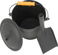 Vedro Strend Pro na popol, s lopatkou, 5,5 lit., 21,5x19,5 cm