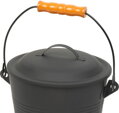 Vedro Strend Pro na popol, s lopatkou, 5,5 lit., 21,5x19,5 cm
