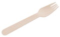 Vidlička MagicHome Woodline ECO Gastro, drevená, 160 mm, 100 ks