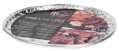 Miska MagicHome 33x1,5 cm, 3 ks, okrúhla, perforovaná, ALU
