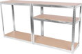 Regál Racks RAT40 MS – kovový, 5 políc, 180x90x40 cm, 175 kg/polica