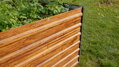Vyvýšený záhon Strend Pro Garden, 200x100x77 cm, 3D dizajn dreva, kov