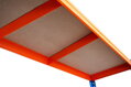 Regál Racks RAT60 HD – kovový, 4 police, 180x180x60 cm, 600 kg/polica
