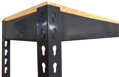 Pracovný stôl do dielne Racks PWB60, 1830x1830x900 mm, max 350 kg 5 detail