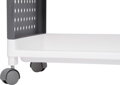 Regál MagicHome Rolly – plastový, 5 políc, 49x29x97 cm, na kolieskach
