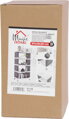 Regál MagicHome Rolly – plastový, 5 políc, 49x29x97 cm, na kolieskach