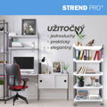 Regál MagicHome Rolly – plastový, 5 políc, 49x29x97 cm, na kolieskach