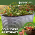 Vyvýšený záhon Strend Pro Garden, pozinkovaný, 100x200x78 cm