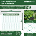 Sieť proti vtákom Strend Pro 2×10 m, oko 18 mm, PE