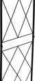 Oblúk Strend Pro, záhradný, na rastliny, 120x44x219 cm