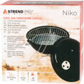 Gril na drevené uhlie Strend Pro Niko BBQ 37x43 cm, oceľový 8 detail