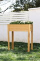 Záhon Strend Pro Garden, 84x40x98 cm, drevo, vyvýšený, s nohami