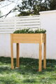 Záhon Strend Pro Garden, 84x40x98 cm, drevo, vyvýšený, s nohami 2 detail