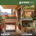 Záhon Strend Pro Garden, 84x40x98 cm, drevo, vyvýšený, s nohami