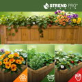 Záhon Strend Pro Garden, 89x33x76 cm, so spodnou policou, drevo, vyvýšený, s nohami 12 detail
