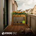 Záhon Strend Pro Garden, 89x33x76 cm, so spodnou policou, drevo, vyvýšený, s nohami 7 detail