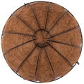 Závesný kvetináč Strend Pro LC-CocoH-22, 25x25x12 cm, oceľ/kokos, s vešiakom, 6, náradie