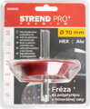 Vyrezávač do polystyrénu, vaty Strend Pro Premium, 70 mm, frézka