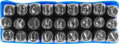 Razidlá HR59106 06 mm, ABC 27 ks 1 detail