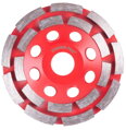 Diamantový kotúč Strend Pro Premium CGW22, 115 mm, 2rowsCup, brúsny