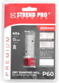 Fréza Strend Pro DM618, M14, 20 mm, G60, diamant, na zväčšovanie dier k vyrezávacím korunkám, professional