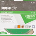 Diamantový kotúč Strend Pro Industrial, 230×22.2×1.8 mm, ultra tenký