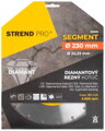 Diamantový kotúč Strend Pro 521A, 230 mm, Diamant, Segment, 7, náradie