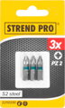 Bit Strend Pro Pozidriv PZ 2, balenie 3 ks