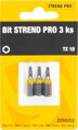 Bit Strend Pro Torx TX 10, balenie 3 ks 1 detail