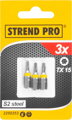 Bit Strend Pro Torx TX 15, balenie 3 ks