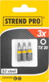 Bit STREND PRO, TX 20, bal. 3 ks 1 detail
