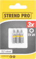 Bit STREND PRO, TX 25, bal. 3 ks 1 detail