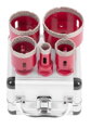 Sada vyrezávačov Strend Pro Premium DCB11S, 20-35-45-55-72 mm, M14, diamant, profesional 25 detail