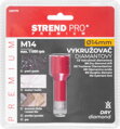 Vyrezávač Strend Pro Premium DCB11, 14 mm, M14, diamantová korunka