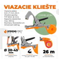 Viazacie kliešte na vinič, hrozno a iné rastliny Cameleon SP500 5 detail