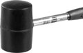 Gumené kladivo BlackHead, 680 g, kovová rúčka, 300 mm