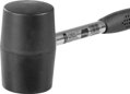 Gumené kladivo BlackHead, 900 g, kovová rúčka