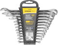 Sada očkoplochých kľúčov HR31584, 12 dielna, Cr-V, 6-22 mm
