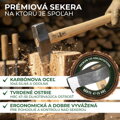 Kálačka na drevo Strend Pro A6441 Sandblaster, 2500 g