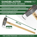 Kálačka na drevo Strend Pro A6441 Sandblaster, 3000 g