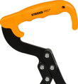 Kliešte Strend Pro na drevo, uhlíková oceľ + PTFE/TPR, max O30cm/450mm/1260g