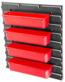 Boxy na stenu QBRICK Organizer náhradný, ONE Organizer M/L, 5 dielna sada