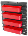 Boxy na stenu QBRICK Organizer náhradný, ONE Organizer M/L, 5 dielna sada