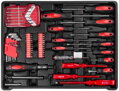 Sada náradia Strend Pro, 300 dielna, v kufri, 25, náradie