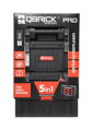 Box QBRICK® System PRO Set 5v1 - Cart, Toolbox, Toolcase, Organizer 100 a Multi, 5 dielna sada boxov na náradie 2 detail
