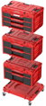 Box QBRICK System ONE Workshop Red - Cart, 3x Toolbox, 4 dielna sada boxov na náradie