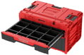 Box QBRICK System ONE Workshop Red - Cart, 3x Toolbox, 4 dielna sada boxov na náradie